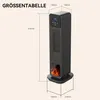 Tragbarer Heizlüfter 2200W, Keramikheizung mit Produktbild-Vorschau 7
