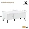 CLIPOP Couchtisch,Sofatisch mit Höhenverstellbarer, Produktbild-Vorschau 7