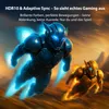 Two futuristic armored figures with glowing blue and orange energy trails are depicted in a dynamic pose, suggesting speed and action. The background is a blurred, earthy landscape. Produktbild-Vorschau