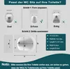 WOLTU Toilettendeckel mit Kindersitz, WC-Sitz mit Produktbild-Vorschau 5