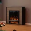 Garlivo Elektrokamin 'VENEZIA Schwarz/ Wenge' | LED Produktbild-Vorschau 2
