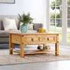 IDIMEX Couchtisch SALSA, Massivholz Kiefer, Zwei Schubladen Produktbild-Vorschau 4