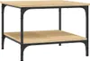 vidaXL Konferenční stolek Sonoma Dub 55x55x40 cm Materiál Náhled obrázku produktu 1