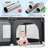 Parc pour bébé Barrière de sécurité 120*160*66cm avec filet Voir les images du produit 5