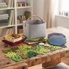 Bastelfilz 3mm Inspirationen – selbstgenähte Filzkörbchen, Tischläufer und Dekoration aus Bastelfilz. Produktbild-Vorschau