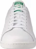 A close-up front view of a white Adidas Stan Smith sneaker. Náhled obrázku produktu