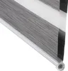 Doppelrollo Klemmfix ohne Bohren für Fenster in Marmor Grau Produktbild-Vorschau 4