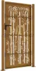 Portail de jardin 105x205 cm acier corten design bambou Voir les images du produit 7