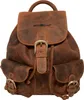 Greenburry Damen Rucksack S Leder braun Cityrucksack Produktbild-Vorschau 1