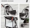 Kočík pre psa PAWHUT D00-058V01GY, skladací, s 1 košom, 2 Náhľad obrázku produktu 11