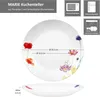 zestaw 6 talerzyków do ciasta Marie porcelana 6 osób deser Podgląd zdjęcia produktu 6