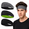 Sport Stirnband 3er Set Schwarz Grau Grün– rutschfest, Produktbild-Vorschau 1