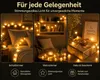 Guirlande lumineuse LED blanc chaud 6 m – 40 boules, à Voir les images du produit 8