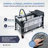 Mobiclinic Baby Reisebett 3 in 1 Fasciatoio Playpen Pareti Anteprima dell’immagine prodotto 3