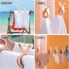 6PCS Große Klammern, Handtuchklammern für Strandliegen, Produktbild-Vorschau 5