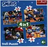 PUZZLE 4in1 Das Schlümpfedorf /Die Schlümpfe 34656 Produktbild-Vorschau 3