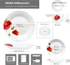 Mona 18-częściowy zestaw do kawy porcelanowy z motywem Podgląd zdjęcia produktu 7