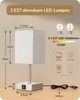 EDISHINE 2er Set Nachttischlampe Touch Dimmbar, Tischlampe Produktbild-Vorschau 5