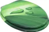 vidaXL Toaletné sedadlo Soft Close Lid MDF Green Water Drop Náhľad obrázku produktu 1
