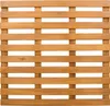 vidaXL Tapis de bain marron 100 x 53 cm bois Voir les images du produit 5