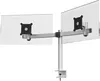 DURABLE Monitor Halterung PRO für 2 Monitore, 508523 silber Produktbild-Vorschau 1