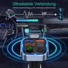 FM-Transmitter, Bluetooth V5.3, Autoradio, Produktbild-Vorschau 2