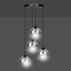 Lampadario Emibig 4xE14 40W COSMO 4 BL/GRAFITE PREMIUM Anteprima dell’immagine prodotto 9