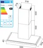 Hotte aspirante cuisine 60cm Hotte Murale acier inoxydable Voir les images du produit 10
