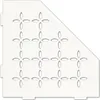 Schlüter SES2D5MBW-E-S2 Support floral 75x195x195x75mm Voir les images du produit 1