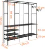 Garderobe SYNTIA mit 8 Einlegeböden Produktbild-Vorschau 2