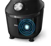 A close-up of the bottom portion of a black Philips blender, highlighting its ProBlend technology. Náhľad obrázku produktu