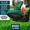 Tagliabordi a batteria Ruwi con contenitore di raccolta 12V Anteprima dell’immagine prodotto 3
