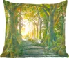 MuchoWow® Zierkissen Sofakissen Wohnzimmer Dekokissen 60x60 Produktbild-Vorschau 1