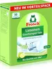 A product box for Frosch Limonen Geschirrspül-Tabs. Produktbild-Vorschau