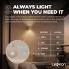 Ledvion 4er Set Wandlampe Innen / Aussen sensor Akku IP44 Produktbild-Vorschau 5