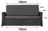 Podsedáky na zahradní lavičku 120x50x50cm Sedák s Náhled obrázku produktu 5