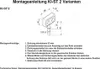 Diagram and instructions for mounting a KI-ST/2 electrical outlet. Produktbild-Vorschau