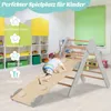 GOPLUS Dreieckige Kletterleiter mit Rampe, Kletterdreieck Produktbild-Vorschau 6