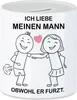 Ich Liebe Meinen Mann Obwohl Er Furzt Spardose Herz Produktbild-Vorschau 1