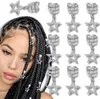 Šperky Dreadlock vlasové doplnky Strieborné prstene Korálky Náhľad obrázku produktu 10