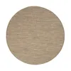 Volero - Outdoor Teppich Rund - Malta Melange Natur - Ø 240 Produktbild-Vorschau 2