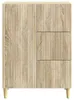 vidaXL Mueble aparador Sonoma, roble, 66 x 34,5 x 90 cm, Vista previa de la imagen del producto 4