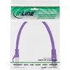 InLine Patchkabel, SF/UTP, Cat.5e, violett, 0,25m, 0,25 m, Produktbild-Vorschau 3