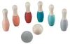 Set da bowling per bambini in legno - Pastello Anteprima dell’immagine prodotto 3