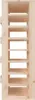 vidaXL Weinregal 70x33x94 cm Massivholz Kiefer Produktbild-Vorschau 5