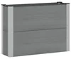 vidaXL: Jardín elevado gris, 100 x 30 x 72 cm, fabricado Vista previa de la imagen del producto 1