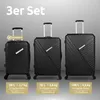 deluxe4home® 3 tlg. Hartschalenkofferset Reisekoffer Koffer Produktbild-Vorschau 3
