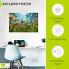 ARTland Poster Buntes Blumenfeld Größe: 120x80 cm Produktbild-Vorschau 3