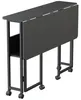 Mobilný skladací stôl Spacetronik 120x58 cm čierny na Náhľad obrázku produktu 9