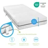 matelas ergonomique 7 zones XXL en mousse froide, 90 x 200 Voir les images du produit 4
